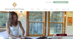 Desktop Screenshot of pointsnorthphysicaltherapy.com